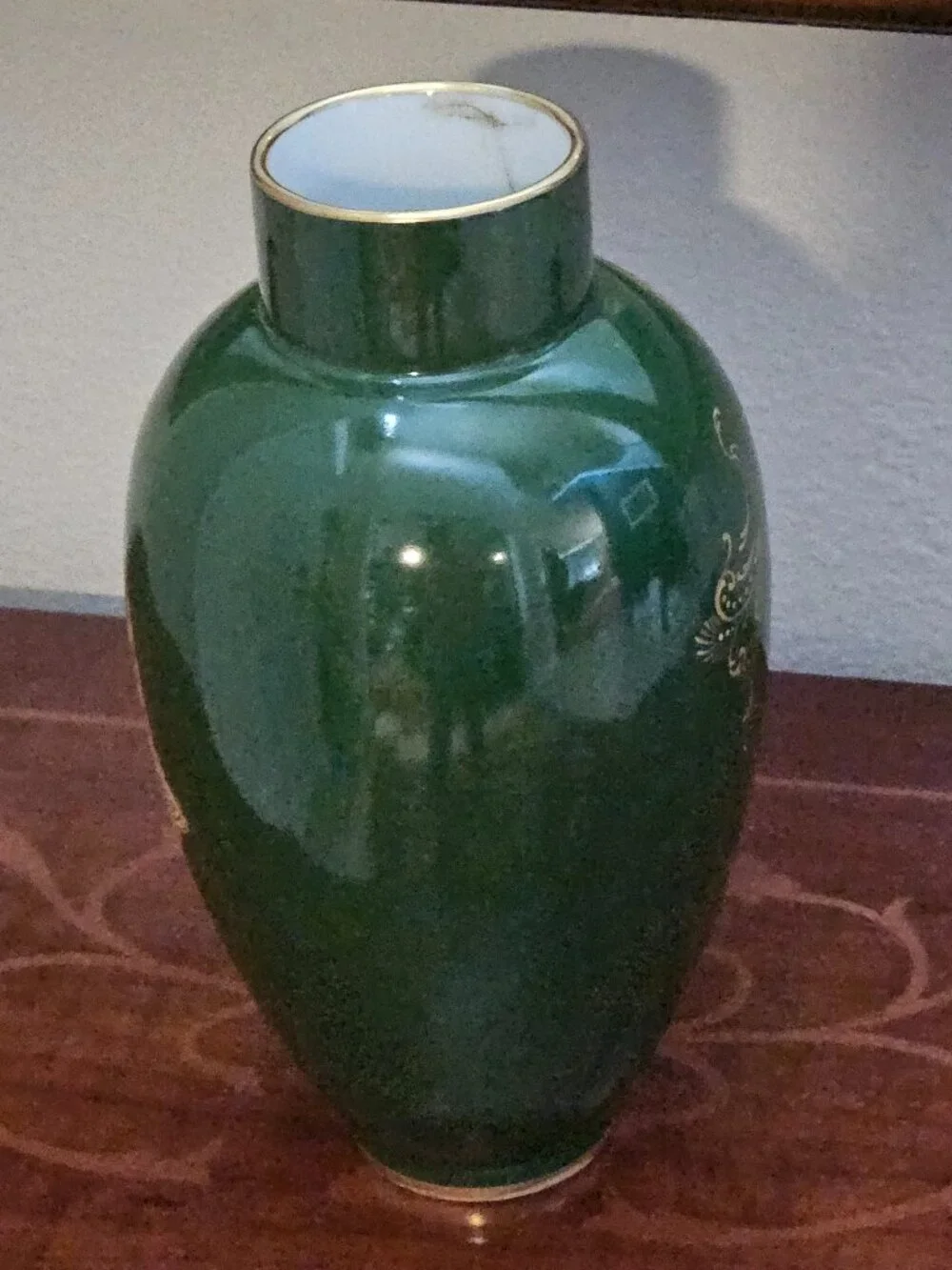RARE ANTIQUE W.G. & Co William Guerin Limoges FRENCH PORCELAIN HANDPAINTED Vase
